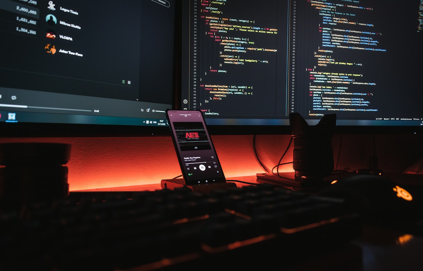 Software development workspace